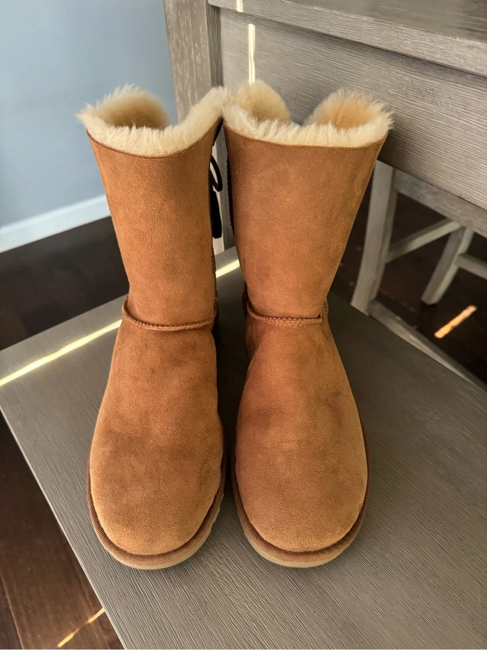 UGG “Kristabelle” Boots w/ Corset Back & Tassel Laces NEW